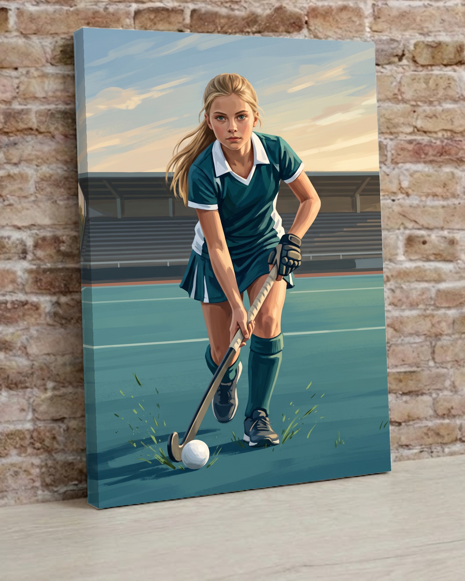 Field Hockey Player